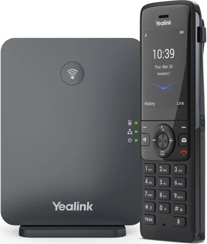Телефон SIP Yealink W78P черный (W78P#MLN)