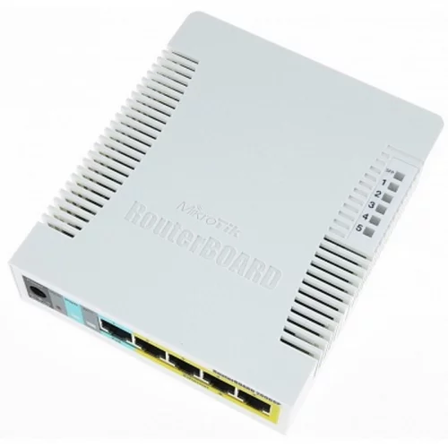 Коммутатор/ RB260GSP 5x Gigabit PoE out Ethernet Smart Switch, SFP cage, plastic case, SwOS (CSS106-1G-4P-1S) фото 2