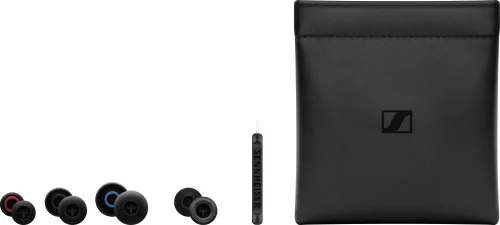 Наушники вкладыши Sennheiser IE 100 PRO 1.3м черный проводные в ушной раковине (508940)