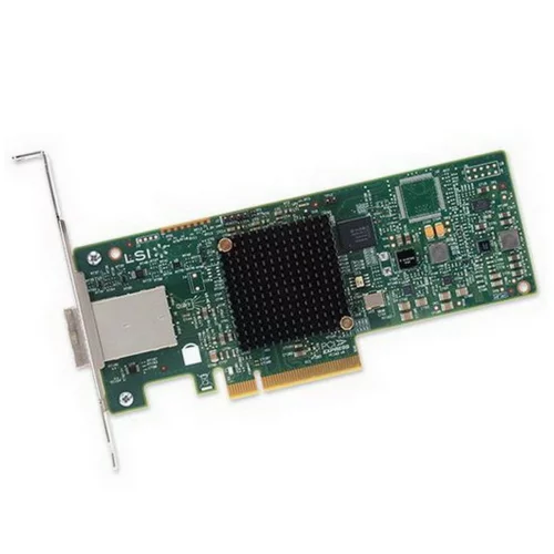 HBA-адаптер Broadcom 9300-8E SGL (LSI00343 / H5-25460-00 / H3-25460-00H) PCIe 3.0 x8 LP, SAS/ SATA 12G HBA, 8port(2*ext SFF8644), 3008 IOC RTL {5} (H5-25460-00H / H3-25460-00H)