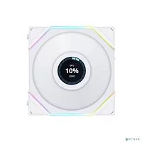 Lian Li G99.12TLLCD1W.R0 Вентилятор UNI FAN TL LCD 120 White / 12TLLCD1W/ 120х125х28мм (1.6” LCD дисплей, PWM, ARGB, 200-1900 об/ мин, 27dBa)