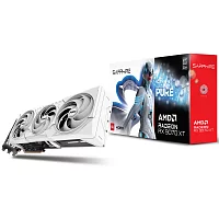 Видеокарта Sapphire RX9070XT PURE OC 16GB GDDR6 256bit 2xDP 2xHDMI 3FAN RTL (11348-02-20G)