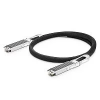 Твинаксиальный медный кабель/ 0.5m (2ft) NVIDIA/ Mellanox MCP4Y10-N00A Compatible 800G OSFP Finned Top InfiniBand NDR Passive Direct Attach Copper Twinax Cable for Quantum-2 Switches (OSFP-800G-PC005)