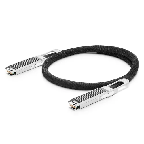 Твинаксиальный медный кабель/ 0.5m (2ft) NVIDIA/ Mellanox MCP4Y10-N00A Compatible 800G OSFP Finned Top InfiniBand NDR Passive Direct Attach Copper Twinax Cable for Quantum-2 Switches (OSFP-800G-PC005)