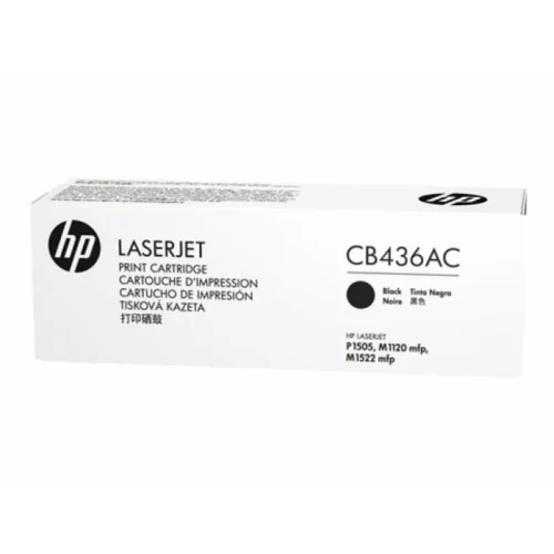 Картридж HP 36A , черный / 2000 страниц для M1120 MFP, M1120n MFP, M1522n MFP, M1522nf MFP, P1505, P1505n (CB436AC)