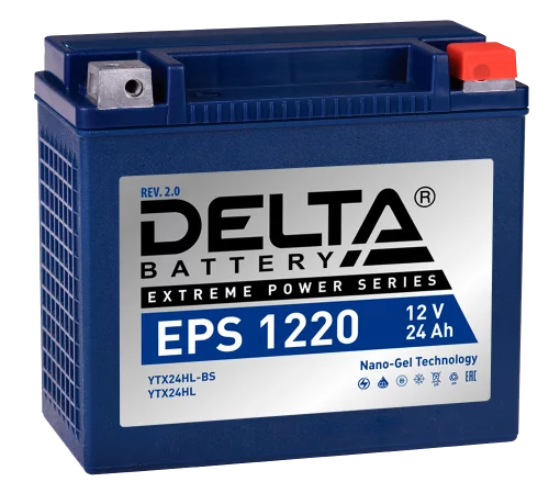 Стартерная АКБ Delta EPS 1220 (12V, 20Ah)