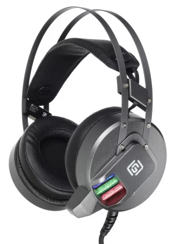 Наушники с микрофоном Оклик HS-L550G THUNDER черный 2.2м мониторные оголовье (1102302)