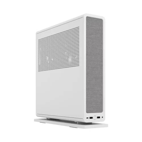 Корпус ПК без блока питания/ Case Fractal Design Ridge, 2x140mm, 2xUSB-A 3.2 + 1xUSB 3.2 Type-C mITX White (FD-C-RID1N-12)