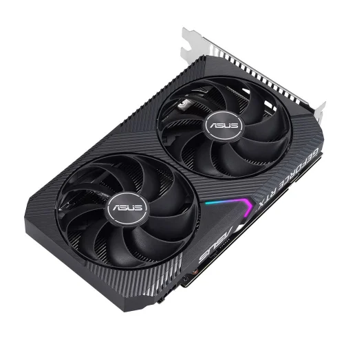 Видеокарта ASUS NVIDIA GeForce DUAL-RTX3050-O8G-V2 8GB (90YV0GH6-M0NA00) Видеокарта ASUS NVIDIA GeForce DUAL-RTX3050-O8G-V2 8GB, GDDR6/128-bit, PCIe 4.0, 1xDVI-D, 1xHDMI 2.1, 1xDP, 2-slot (90YV0GH6-M0NA00) фото 8