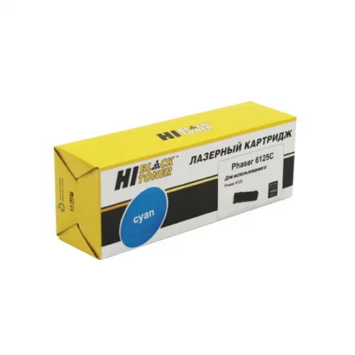 Тонер-картридж Hi-Black HB-106R01335/ 106R01331 голубой 1000 страниц для Xerox Phaser 6125 востановленный (98956310341)