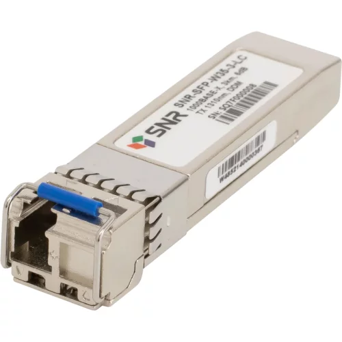 Модуль/ Модуль SFP WDM, дальность до 3км LC (6dB), 1310нм (SNR-SFP-W35-3-LC)