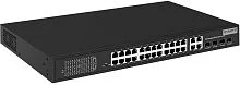 PoE Коммутатор OSNOVO SW-62444(400W) PoE коммутатор Fast Ethernet на 24 x RJ45 портов + 4 x GE Combo uplink порта. Порты: 2 x FE (10/100Base-T) с PoE (до 60W, A+B) + 22 x FE (10/100Base-T) с PoE (до 30W), 4 x GE Com