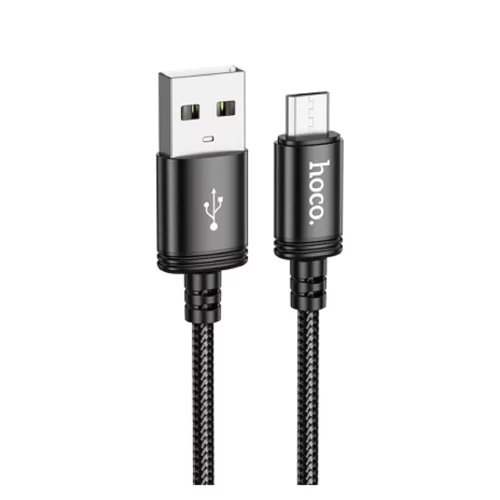 HOCO X89/ USB кабель Micro/ 1m/ 2,4A/ Black (HC-84346)