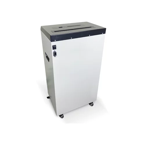 Уничтожитель документов и медианосителей ГЕЛЕОС СП65-4, P-4 (4 ур-нь секр.), фрагмент 3,9х40мм, 30 лист (70г/м2), флеш-карты/CD/пл.карты/скрепки/скобы, 65 литров