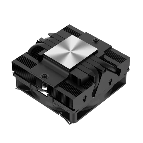Кулер для процессора/ CPU Cooler SAMA U40 (130W, 4-pin PWM, 47mm, 4x6mm, 1x90mm, 38.18CFM, 34dBA, 2800RPM, S: 1851/ 1700/ 1200/ 115X, AM5/ AM4, black) (U40-BKWNYXOX-G) фото 7