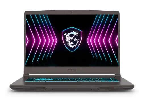 Ноутбук MSI Thin 15 B2RVE-3450XRU Intel Core 5 210H/16Gb (D4)/SSD512Gb/RTX4050 6Gb (45W)/15.6/IPS/FHD/1920x1080/144Hz/NoOS/RJ-45/Grey/1.86kg (9S7-16R831-3450)