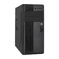 Exegate EX299343RUS Корпус Miditower ExeGate UN-605B-UNS450 (ATX, БП UNS450 с вент. 12см, 2*USB, аудио, блокировка, черный)