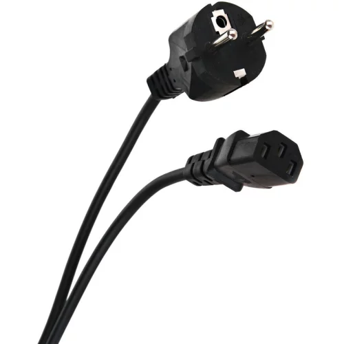 Кабель/ Кабель компьютер - розетка 220V <3.0м> (Европейский стандарт) <TP021-3.0-BK>