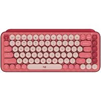 Эскиз Клавиатура Logitech Wireless POP Keys Heartbreaker Rose Bluetooth (920-010718)