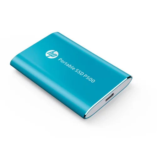 Внешний диск HP P500 1Тб, USB 3.1 [R/W - 350/210 MB/s] синий (1F5P6AA#ABB) фото 3
