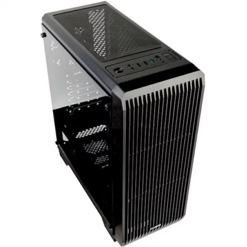Корпус Zalman S2, черный, без БП, 2x2.5