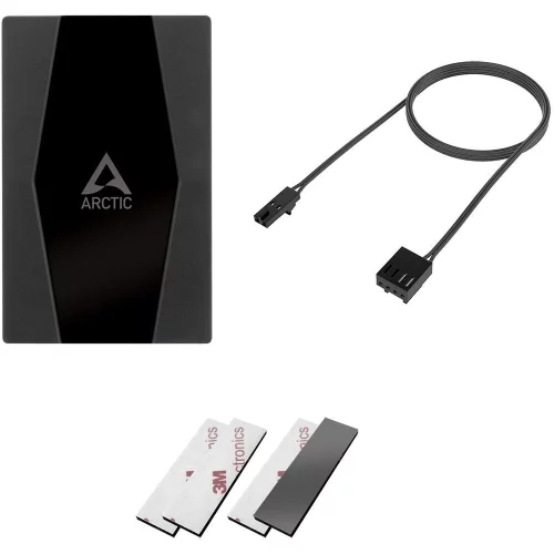 Аксессуары Arctic Cooling Хаб для 10 вентиляторов корпуса Компьютер Arctic Case Fan Hub 10 PWM Fan (ACFAN00175A) (702522) фото 4
