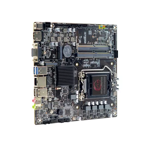 Материнская плата Afox AFOX motherboard intel H510, INTEL® Socket 1200, Mini-ITX (17 x17cm) (AFH510-MI-V2) фото 3