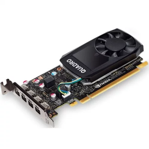 Видеокарта PNY Nvidia Quadro P620 2GB GDDR5, 128-bit, PCIEx16 2.0, mini DP 1.4 x4, Active cooling, TDP 40W, LP, Bulk (VCQP620V2-BLS) фото 2
