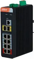 Коммутатор Dahua DH-IS4210-8GT-120 8G 2SFP 8PoE 120W неуправляемый