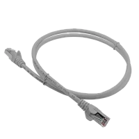 Патч-корд LANMASTER LSZH FTP кат.5e, 2.0 м, серый (LAN-PC45/ S5E-2.0-GY) (LAN-PC45/S5E-2.0-GY)