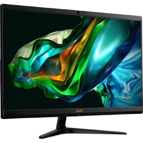 Моноблок Acer Aspire C24-1800 23.8 FHD i5 1335U 16Gb SSD512Gb CR Eshell GbitEth WiFi BT 65W клавиатура мышь черный 1920x1080 (DQ.BKMCD.007) фото 2