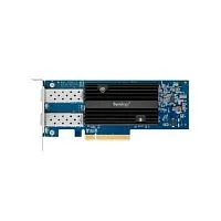 Synology 10\25 Gigabit Dual port SFP+ PCIe 3.0 x8 adapter (incl LP and FH bracket) (E25G30-F2)