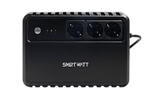 SMARTWATT линейно-интерактивный, 1000/ 600 ВА/ Вт, напольный, LED индикация, Shuko CEE7/ 4 - 3 шт. (UPS SAFE 1000)