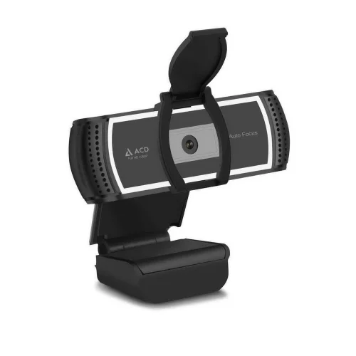 Веб-камера ACD-Vision UC700 CMOS 2МПикс (апрокс.3МПикс), 1920x1080p, 30к/ с, автофокус, микрофон встр., кабель USB 2.0 1.5м, шторка объектива, универс. крепление, черный корп. RTL (551905) (ACD-DS-UC700) фото 4