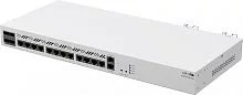 Маршрутизатор/ CCR2116-12G-4S+ Cloud Core Router with Amazon Annapurna Labs Alpine v3 AL73400 CPU (16-cores, 2GHz per core) and Marvell 98DX3255 switch-chip, 16GB RAM, 4xSFP+ cage, 13xGbit LAN, M.2 PCIe slot, RouterOS L6, 1U rackmount case, Dual PSU
