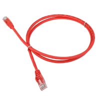 Патч-корд RJ45 - RJ45, 4 пары, UTP, категория 6, 15 м, оранжевый, LSZH, LANMASTER LAN-PC45/U6-15-OR