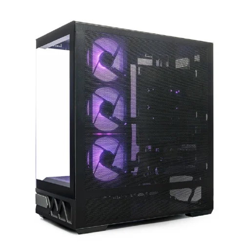 XASTRA Корпус Q700 4ARGB-C10-UC Black ATX/Aquarium/Screewless/4x120mm ARGB PWM mirror fans/Argb+PWM HUB 10port/Type C Q700-4FM12A-C10-UC фото 3