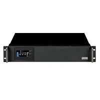 Источник бесперебойного питания Powercom King Pro RM KIN-1500AP LCD 1200Вт 1500ВА черный/ UPS Powercom King Pro RM KIN-1500AP LCD 1200W 1500Va black