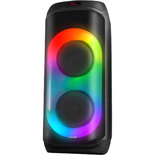 Акустическая система/ Колонки Microlab PT802 (Bluetooth: 5.0; 50 Вт, Входы: Bluetooth, TWS, Aux, USB, MicroSD; Вход для микрофона: 1, Вход для гитары: 1; Выход: USB 1A; ПИТАНИЕ: DC 13,5V 3A (адаптер); (6974229060555)