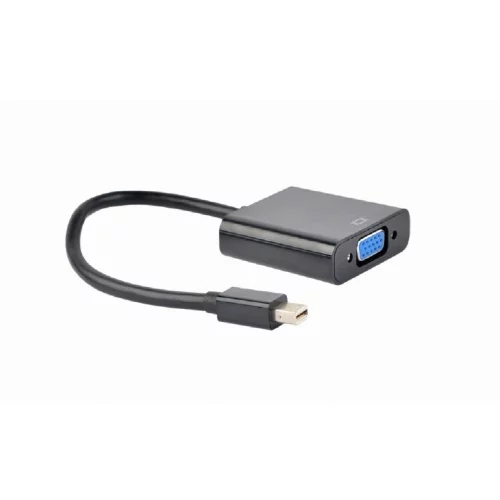 Cablexpert Переходник miniDisplayPort - VGA, 20M/ 15F, длина 10см, черный, пакет (A-mDPM-VGAF-02) фото 2