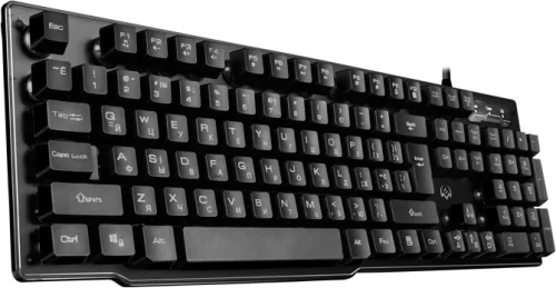 Игровая клавиатура KB-G8500 (104 кл, 12 Fn функций, прозрач. корп.,подсв, мет. основание ) (SV-019709) фото 6