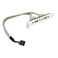 Espada Планка в корпус USB2.0 -2 порта, (EBRCT-2PrtUSB2) (39007)