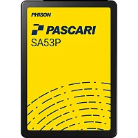 Серверный диск/ Phison SSD SA53P, 960GB, 2.5" 7mm, SATA3, TLC, R/ W 530/ 500MB/ s, IOPs 98 000/ 32 000, TBW 1752, DWPD 1, non-OPAL (S1201Y03960GP021T0200)