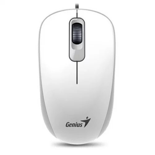 Мышь Genius DX-110, Wired, USB, 1000 dpi, White (31010116102)