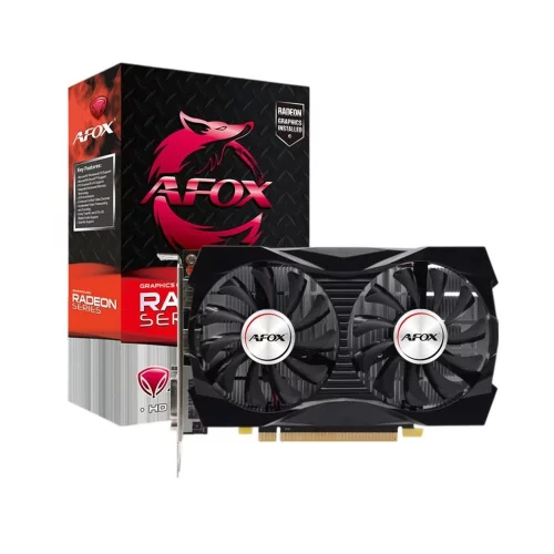 Видеокарта Afox RX550 2GB GDDR5 128bit DVI DP HDMI 2FAN RTL (AFRX550-2048D5H5-V2)