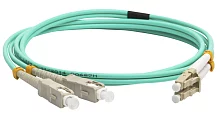 Патч-корд оптический LANMASTER, дуплексный, LC/ PC-SC/ PC, OM3, LSZH, 2.0 м (LAN-2LC-2SC/ OM3-2.0) (LAN-2LC-2SC/OM3-2.0)