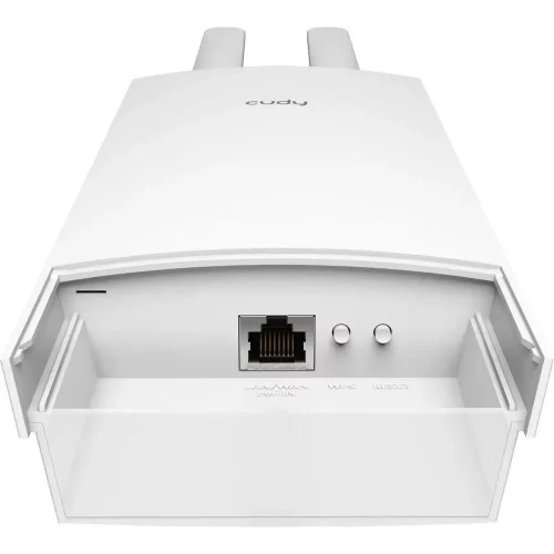 Точка доступа/ AX3000 High Power WiFi 6 Gigabit Outdoor Access Point, 2402Mbps at 5GHz + 574Mbps at 2.4GHz, 1 x Gigabit RJ45, 2 Detachable Antennas, 802.3at/802.3af PoE or 48V passive PoE, IP65 Waterproof, lightning protect (AP3000 OUTDOOR) фото 4