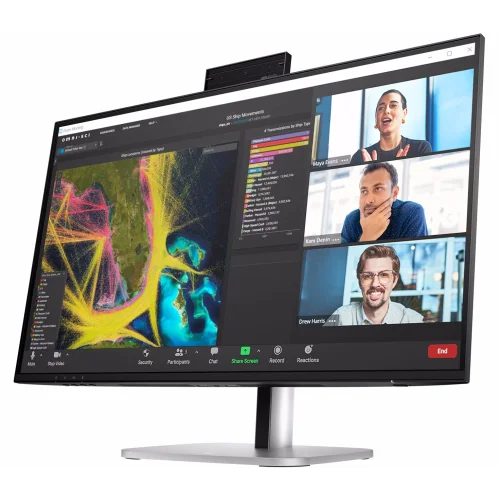 HP Series 5 Pro 27 inch QHD USB-C Conferencing Monitor - 527pm 27 Monitor 2560 x 1440 FHD, 16:9, IPS, 400 cd/ m2,5 ms, 178°/ 178°, HDMI, USB-A, USB-C, DP, 100 Hz, Webcam, Tilt, HAS, Swiwel, Vesa (9E0Y9UT) фото 3