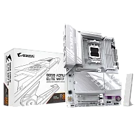 Материнская плата GIGABYTE B850 AORUS ELITE WIFI7 ICE, AM5, B850, 4*DDR5, 4*SATA, 3*M.2, 6*USB 3.2, 4*USB 2.0, Type-C, 2*PCIx16, DP+HDMI, ATX (B850 A ELITE WF7 ICE)