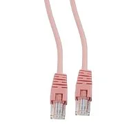 Кабель Cablexpert Патч-корд UTP Cablexpert PP12-5M/ RO кат.5e, 5м, литой, многожильный (розовый) (077897) (PP12-5M/ RO) (PP12-5M/RO)